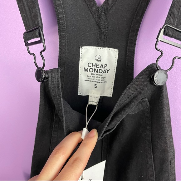 cheap monday skinny dungarees - Picture 4 of 7